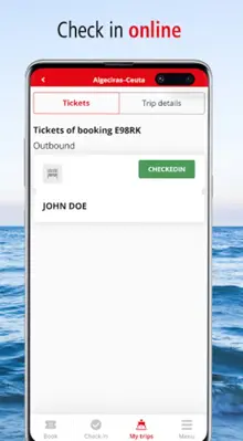 FRS Travel - Book your ferry android App screenshot 0