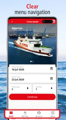 FRS Travel - Book your ferry android App screenshot 5